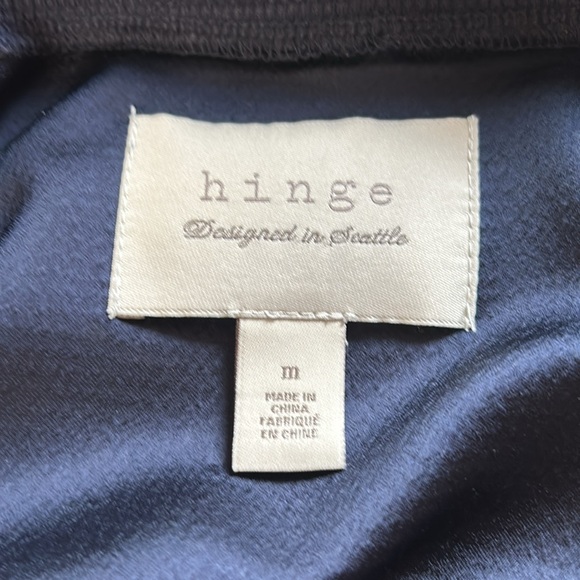 hinge Satin Bomber Jacket - Picture 6 of 10